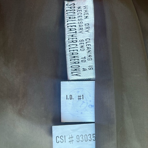 NWT Global Identity G-Ill vintage leather midi skirt - Picture 3 of 14